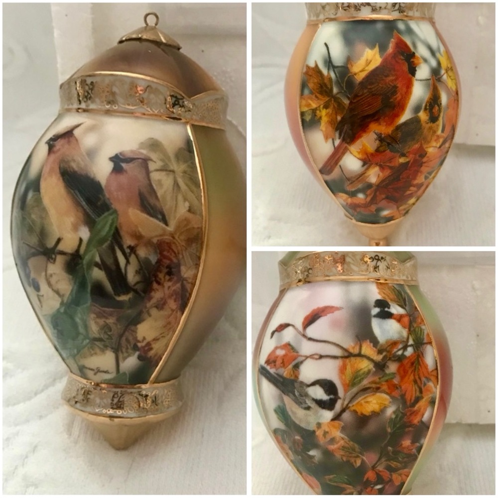 BradfordExchange2000 JaneneGrende Premier Issue-Illusive Wings Heirloom Ornament